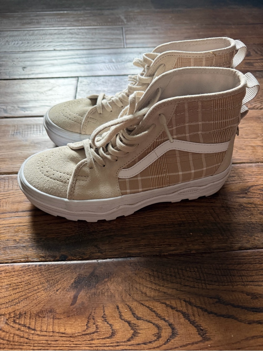 VAN SKA-HI CENTRY PLAID UNISEX SNEAKERS SIZE 5.5 - Picture 4 of 10